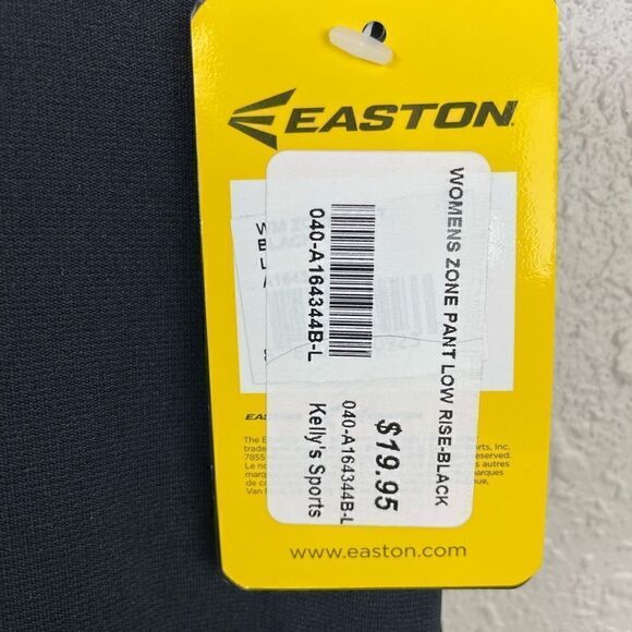 NWT Easton Low Rise Zone Softball Pants Size L - Picture 4 of 5